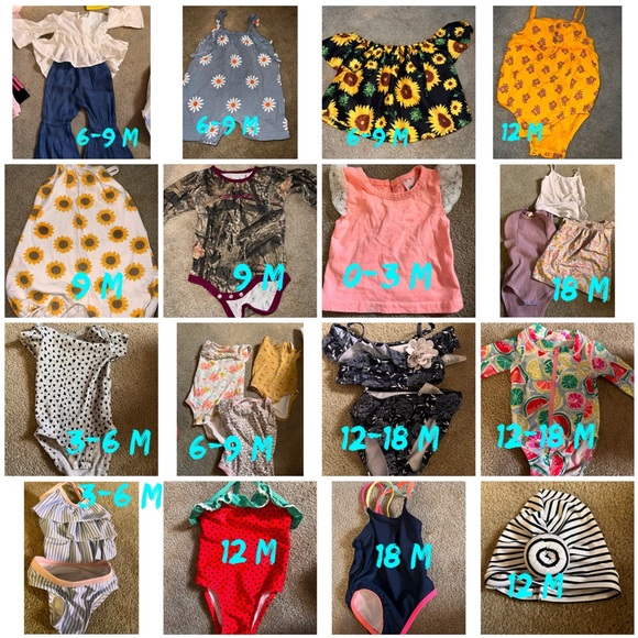 baby girl clothes are used and I ask 120 for everything! - Picture 4 of 6